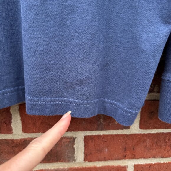 Life Is Good Crusher Graphic Tee XXL Navy Be The Person Your Dog Thinks You Are - Picture 5 of 9